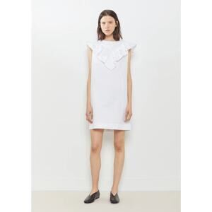 Atlantique Ascoli Vendredi Ruffle Front Dress